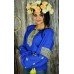 Embroidered blouse "Starry Radiance"