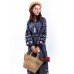 Embroidered Boho Dress "Mysterious Smoke"