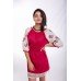 Embroidered Mini Dress "Rose Marvel"