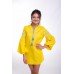 Embroidered Mini Dress "Delicate Ornaments" Yellow