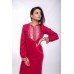Embroidered Maxi Dress "Elegant Luxury" Mauve