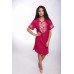 Embroidered Mini Dress "Joyful Youth" Mauve