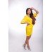 Embroidered Classic Dress "Gentle Sunrise"