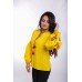Embroidered Blouse "Bohemian Roses" yellow