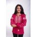 Embroidered Blouse "Happy Moments" mauve