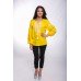 Embroidered Blouse "Happy Moments" yellow