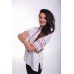 Embroidered Blouse "Herdan" white