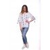 Embroidered Blouse "Loveliness" handmade