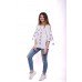 Embroidered Blouse "Loveliness" handmade