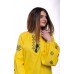 Embroidered Blouse "Ornaments Amber" handmade