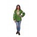 Embroidered Blouse "Happy Moments" green