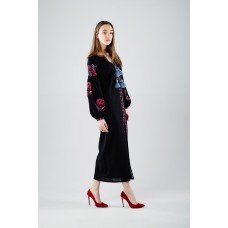Embroidered Dress "Boho Night"