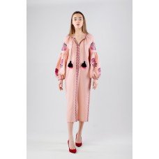 Embroidered Dress "Boho Sunrise"
