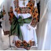 Beads Embroidered Dress "Paolina"