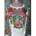 Beads Embroidered Blouse "Bouquet for the Queen"