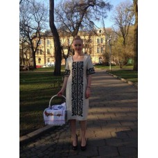 Beads Embroidered Dress "Retro Special"