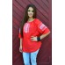 Embroidered blouse "Red Style 1"
