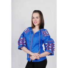 Boho Style Ukrainian Embroidered Folk Blouse 24