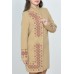 Embroidered coat "Chestnut" beige