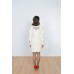 Embroidered coat "Chestnut" white