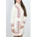Embroidered coat "Chestnut" white