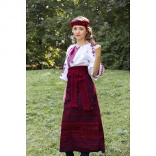 Handmade Traditional Costume for Ladies (Blouse + Plakhta + Krayka + Chiltse)