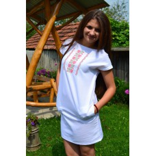 Embroidered dress "Rose Girl"
