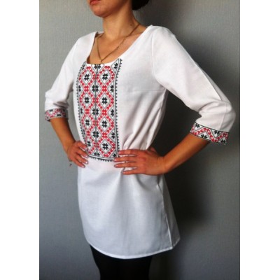 Embroidered dress "Yaroslava"