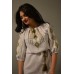 Embroidered dress "Golden Leaves"