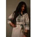 Embroidered dress "Freedom Fighter"