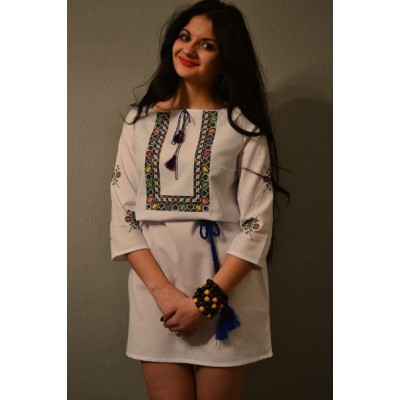 Embroidered dress "Mother Nature"
