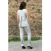 Embroidered set: top&trousers "Melody of Summer"