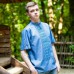 Embroidered shirt "Ukrainian Denim"