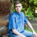 Embroidered shirt "Ukrainian Denim"