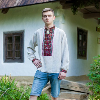 Embroidered shirt "Treasure long sleeves"