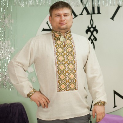 Embroidered shirt "The Knight"