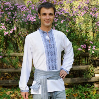 Embroidered shirt "Dnieper"