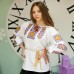 Embroidered blouse "Whisper of Winter"