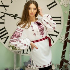 Embroidered blouse "Magic Rhombes"