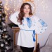 Embroidered blouse "Magic Clouds"