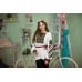 Embroidered blouse "Rich Lady"