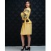 Embroidered Boho Dress "Stylish Contrasts"
