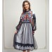 Embroidered Boho Dress "Bogema"