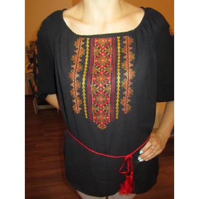 Embroidered  blouse "Extreme Fire"