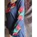 Embroidered  blouse "Passionate Poppies"