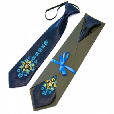 Embroidered tie for a boy "Malay"