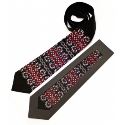 Embroidered tie for men "Oleh"