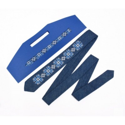 Embroidered tie unisex "Svitan"