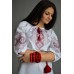 Embroidered  blouse "Petals of Rose"