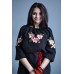 Embroidered  blouse "Lily in Sunset 1"